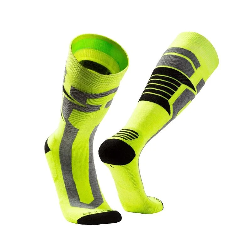 Alpaca Merino Ski Sokken NEVADO Skiing Knie Sokken Met Opvulling Vrouwen Mannen 3 Alpaca Merino Ski Sokken NEVADO Skiing Knie Sokken Met Opvulling Vrouwen Mannen