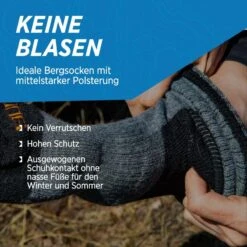 Alpaca Merino Wandelsokken: GLACIAR Extra Sterk Opgevulde Bergbeklimmersokken 9 Alpaca Merino Wandelsokken: GLACIAR Extra Sterk Opgevulde Bergbeklimmersokken -ShoeFlex Verkoopwinkel alpaca merino wandelsokken glaciar extra sterk opgevulde bergbeklimmersokken 2