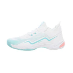 Badmintonschoenen Voor Dames BS 900 Ultra Lite Wit Turquoise -ShoeFlex Verkoopwinkel badmintonschoenen voor dames bs 900 ultra lite wit turquoise 13