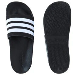ADIDAS Badslippers Voor Zwembad Adilette Shower Zwart -ShoeFlex Verkoopwinkel badslippers voor zwembad adilette shower zwart 1