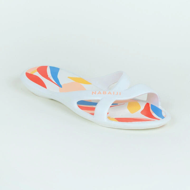 Badslippers Voor Zwemsport Dames Slap 500 4 Badslippers Voor Zwemsport Dames Slap 500 - Afbeelding 2