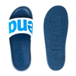 Arena Badslippers Voor Zwembad Heren Urban Marineblauw Blauw Wit -ShoeFlex Verkoopwinkel badslippers voor zwembad heren urban marineblauw blauw wit 1