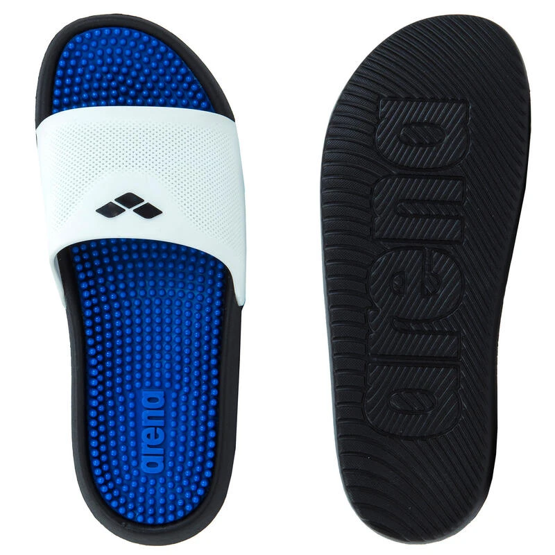 Arena Badslippers Voor Zwembad Marco Blauw/wit 5 Arena Badslippers Voor Zwembad Marco Blauw/wit - Afbeelding 3