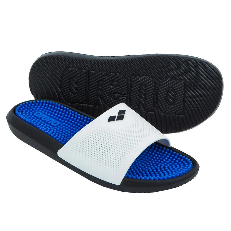 Arena Badslippers Voor Zwembad Marco Blauw/wit 6 Arena Badslippers Voor Zwembad Marco Blauw/wit - Afbeelding 4
