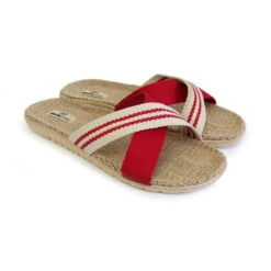 Braziliaanse Damessandalen In Rood Met Rubberen Zool -ShoeFlex Verkoopwinkel braziliaanse damessandalen in rood met rubberen zool 2