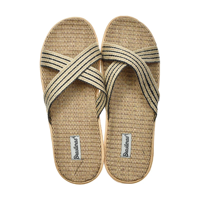 Braziliaanse Damessandalen In Zwart Met Rubberen Zool 4 Braziliaanse Damessandalen In Zwart Met Rubberen Zool - Afbeelding 2