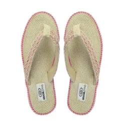 Braziliaanse Teenslippers Voor Dames Op Het Strand In Fuchsiakleur Rubberen Zool -ShoeFlex Verkoopwinkel braziliaanse teenslippers voor dames op het strand in fuchsiakleur rubberen zool 2