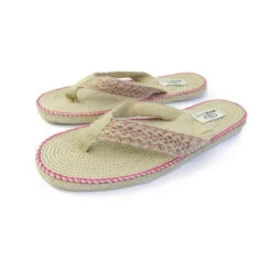 Braziliaanse Teenslippers Voor Dames Op Het Strand In Fuchsiakleur Rubberen Zool -ShoeFlex Verkoopwinkel braziliaanse teenslippers voor dames op het strand in fuchsiakleur rubberen zool 3