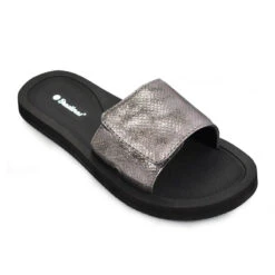 Braziliaanse Teenslippers Voor Dames Op Het Strand In Het Zwart Rubberen Zolen -ShoeFlex Verkoopwinkel braziliaanse teenslippers voor dames op het strand in het zwart rubberen zolen 1