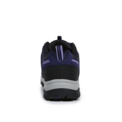 Regatta Dames/dames Tebay Waterdichte Suède Wandelschoenen (Middernacht/Lila Bloei) -ShoeFlex Verkoopwinkel damesdames tebay waterdichte suede wandelschoenen middernachtlila bloei 1