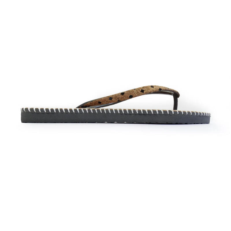 Espadrilles Dames Espadrilles In Grijs Met Rubberen Zool 5 Espadrilles Dames Espadrilles In Grijs Met Rubberen Zool - Afbeelding 3