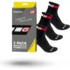 GripGrab Fietssokken 3-pack Classic Regular Cut Zwart -ShoeFlex Verkoopwinkel fietssokken 3 pack classic regular cut zwart