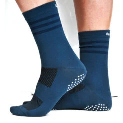 Fietssokken Blauw Ademend Met Compressieband En Anti Slip 8andCounting -ShoeFlex Verkoopwinkel fietssokken blauw ademend met compressieband en anti slip 8andcounting 4