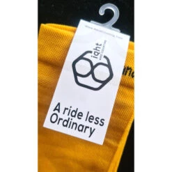 Fietssokken Geel Ademend Met Compressieband En Anti Slip 8andCounting -ShoeFlex Verkoopwinkel fietssokken geel ademend met compressieband en anti slip 8andcounting 4