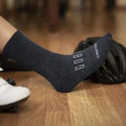 GOBIK Fietssokken Winter Merino Grijs -ShoeFlex Verkoopwinkel fietssokken winter merino grijs 2