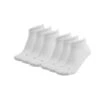 Fitness Witte Sneaker Sokken (6-Pack) -ShoeFlex Verkoopwinkel fitness witte sneaker sokken 6 pack