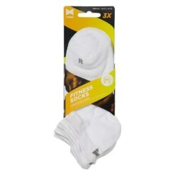 Fitness Witte Sneaker Sokken (6-Pack) -ShoeFlex Verkoopwinkel fitness witte sneaker sokken 6 pack 3
