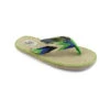 Groene Damesstrandslippers Met Rubberen Zool 1 Groene Damesstrandslippers Met Rubberen Zool -ShoeFlex Verkoopwinkel groene damesstrandslippers met rubberen zool