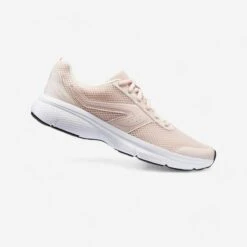 Kalenji Hardloopschoenen Voor Dames Run Cushion Zwart/koraal