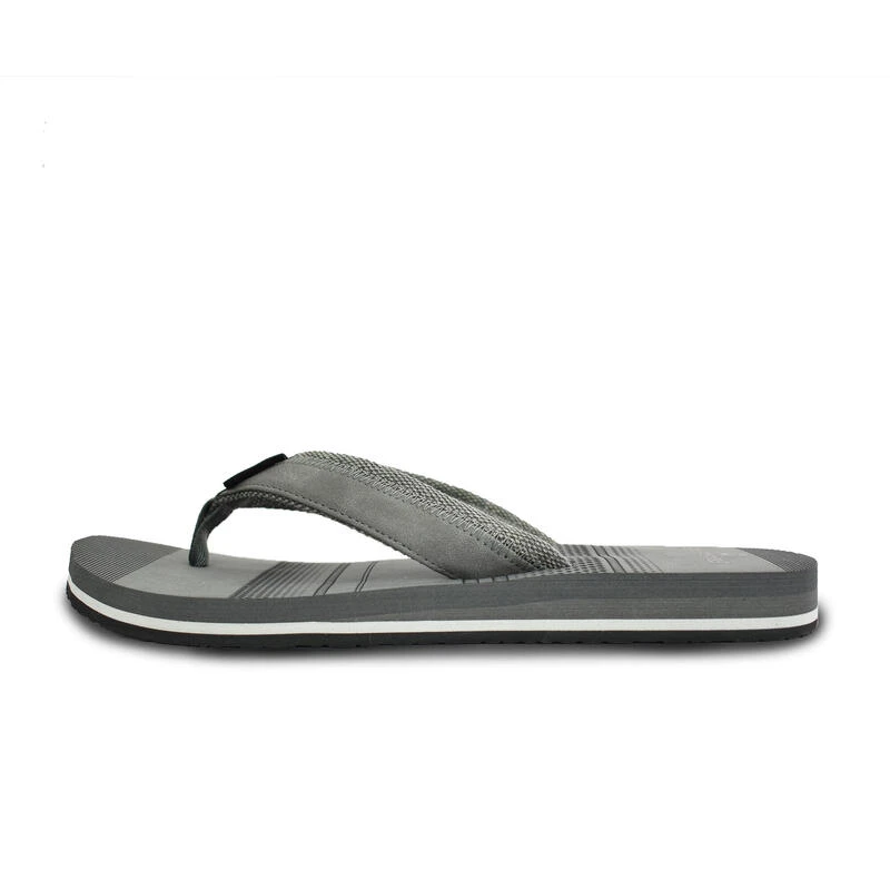 Herenstrand Teenslippers Brasileras In Grijs Met Rubberen Zool 6 Herenstrand Teenslippers Brasileras In Grijs Met Rubberen Zool - Afbeelding 4