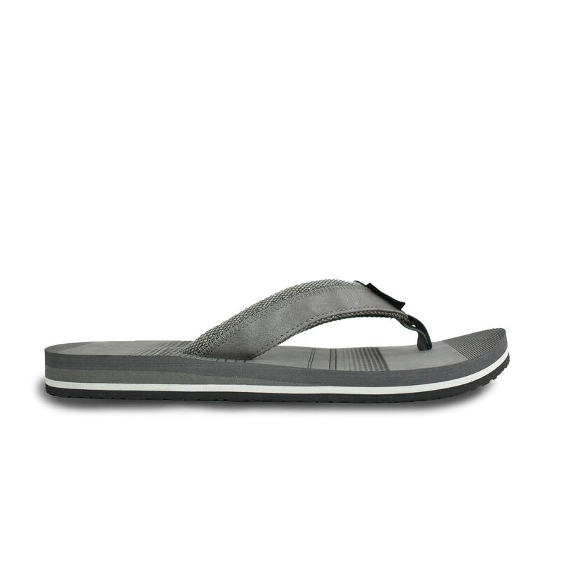 Herenstrand Teenslippers Brasileras In Grijs Met Rubberen Zool 7 Herenstrand Teenslippers Brasileras In Grijs Met Rubberen Zool - Afbeelding 5