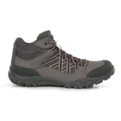 Regatta Lady Edgepoint Dames Hiking Wandelschoenen - Grijs / Roze -ShoeFlex Verkoopwinkel lady edgepoint dames hiking wandelschoenen grijs roze 1