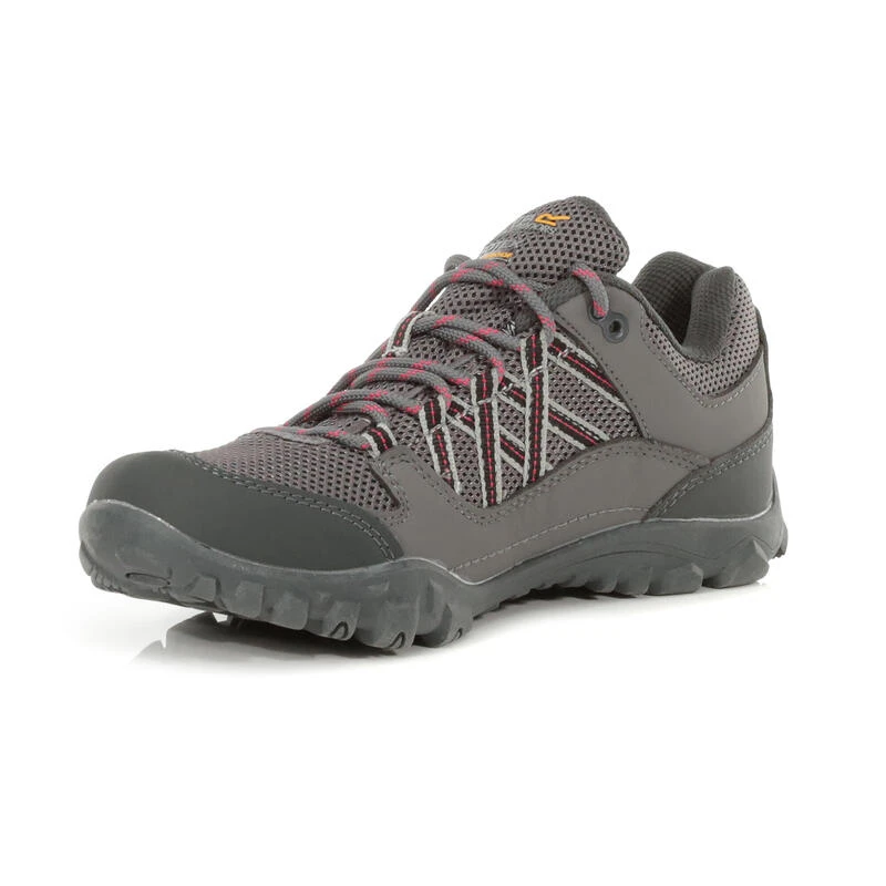 Regatta Lady Edgepoint III Dames Hiking Schoenen - Grijs / Roze 5 Regatta Lady Edgepoint III Dames Hiking Schoenen - Grijs / Roze - Afbeelding 3