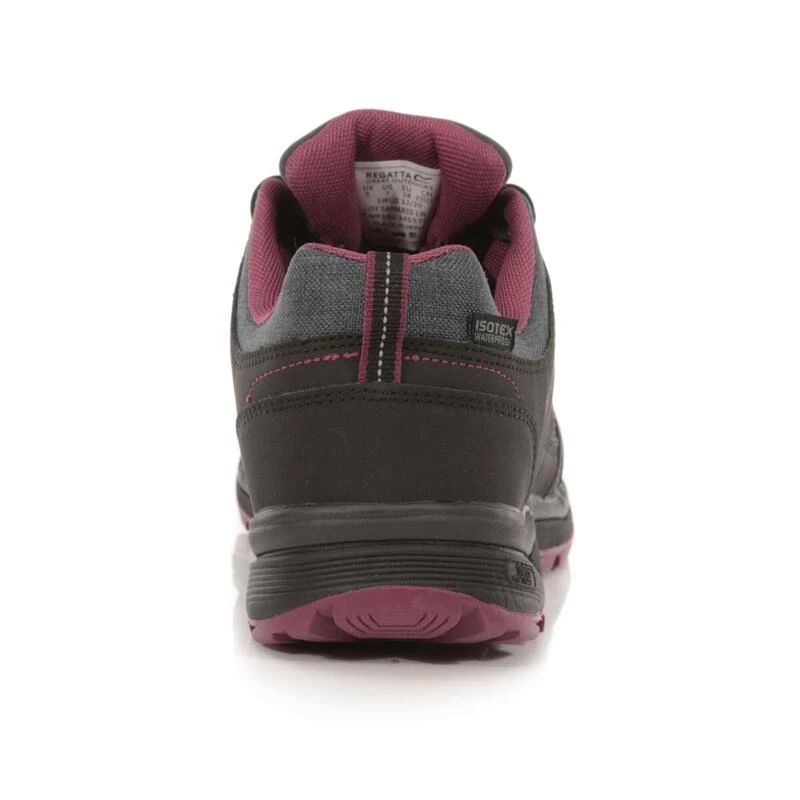 Regatta Lady Samaris II Dames Hiking Schoenen - Zwart / Paars 6 Regatta Lady Samaris II Dames Hiking Schoenen - Zwart / Paars - Afbeelding 4