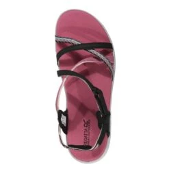Regatta Lady Santa Roma Wandelsandalen Met Riempjes Voor Dames - Zwart -ShoeFlex Verkoopwinkel lady santa roma wandelsandalen met riempjes voor dames zwart 4