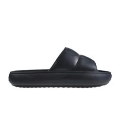 Nuvola Unisex Teenslippers In Zwart Met Rubberen Zool -ShoeFlex Verkoopwinkel nuvola unisex teenslippers in zwart met rubberen zool 2