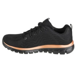 Skechers Schoenen Graceful Get Connected Zwart - 12615-BKRG -ShoeFlex Verkoopwinkel schoenen graceful get connected zwart 12615 bkrg 1