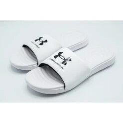 Slippers Under Armour Ansa Fixed Slides, Wit, Uniseks -ShoeFlex Verkoopwinkel slippers under armour ansa fixed slides wit uniseks 2