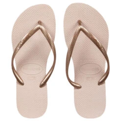 Havaianas Slippers Voor Dames Slim Roze -ShoeFlex Verkoopwinkel slippers voor dames slim roze 1