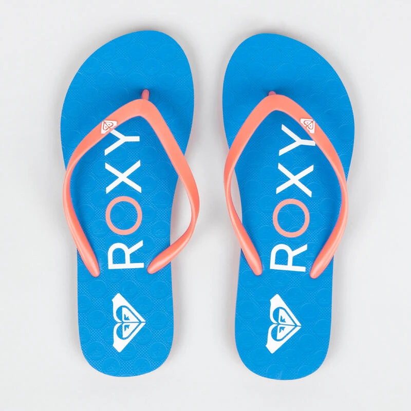 Roxy Slippers Voor Dames To The Sea Blauw 4 Roxy Slippers Voor Dames To The Sea Blauw - Afbeelding 2
