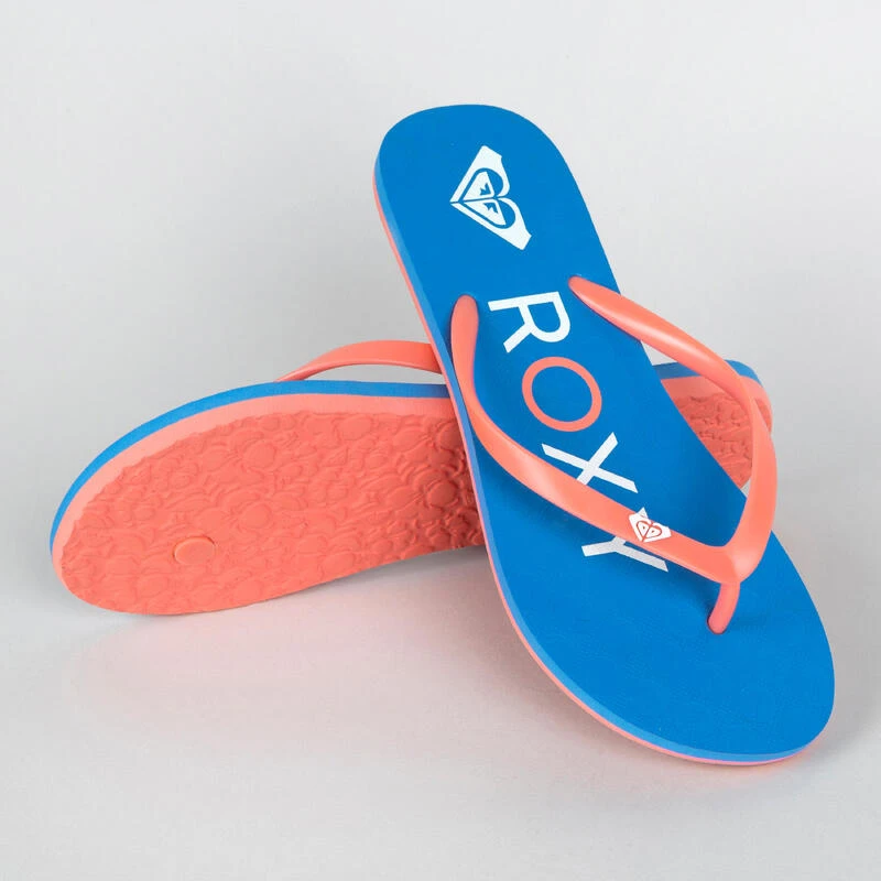 Roxy Slippers Voor Dames To The Sea Blauw 6 Roxy Slippers Voor Dames To The Sea Blauw - Afbeelding 4