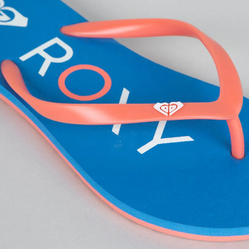 Roxy Slippers Voor Dames To The Sea Blauw 7 Roxy Slippers Voor Dames To The Sea Blauw - Afbeelding 5