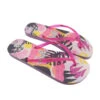 Strandslippers Voor Dames In Fuchsia Kleur Met Rubberen Zolen -ShoeFlex Verkoopwinkel strandslippers voor dames in fuchsia kleur met rubberen zolen