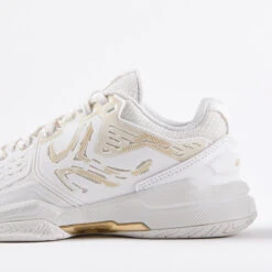 Artengo Tennisschoenen Voor Dames Strong Multicourt Gebroken -ShoeFlex Verkoopwinkel tennisschoenen voor dames strong multicourt gebroken witgoud 4