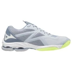 Mizuno Volleybalschoenen Voor Dames Lightning Z7 Low Grijs Geel -ShoeFlex Verkoopwinkel volleybalschoenen voor dames lightning z7 low grijs geel 4