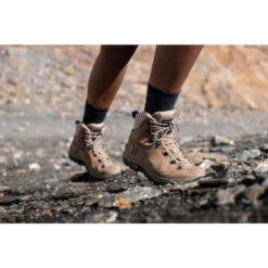 Waterdichte Hoge Damesschoenen Voor Trekking MT500 Leer Vibram -ShoeFlex Verkoopwinkel waterdichte hoge damesschoenen voor trekking mt500 leer vibram 11