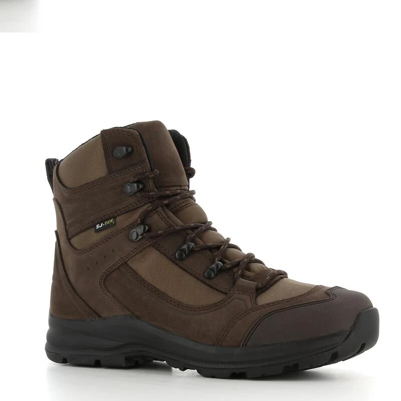 Waterdichte Hoge Lederen Wandelschoenen Vrouwen, Ook Voor Ruwere Terreinen 5 Waterdichte Hoge Lederen Wandelschoenen Vrouwen, Ook Voor Ruwere Terreinen - Afbeelding 3