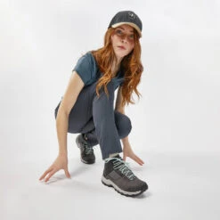 Quechua Waterdichte Bergwandelschoenen Voor Dames MH500 -ShoeFlex Verkoopwinkel waterdichte schoenen voor bergwandelen dames mh500 blauw 6