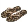 XQ | Teenslippers Dames | Dierenprint | Goud | Flip Flops Dames -ShoeFlex Verkoopwinkel xq teenslippers dames dierenprint goud flip flops dames