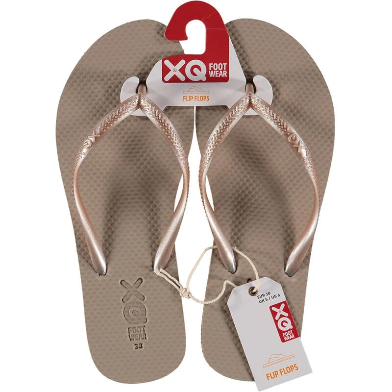 XQ Teenslippers Dames Plain Sand 6 XQ Teenslippers Dames Plain Sand - Afbeelding 4