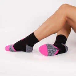 Xtreme Hardloop Sokken 3-pack Multi Pink -ShoeFlex Verkoopwinkel xtreme hardloop sokken 3 pack multi pink 3