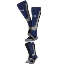 Xtreme Unisex Ski Sokken Blauw (4-PACK) -ShoeFlex Verkoopwinkel xtreme unisex ski sokken blauw 4 pack 2
