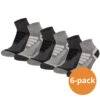 Xtreme Wandelsokken Quarter 6-pack Multi Grey 1 Xtreme Wandelsokken Quarter 6-pack Multi Grey -ShoeFlex Verkoopwinkel xtreme wandelsokken quarter 6 pack multi grey